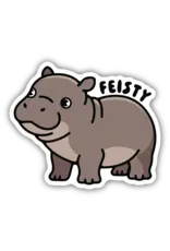 Stickers Northwest Feisty Pygmy Hippo Sticker