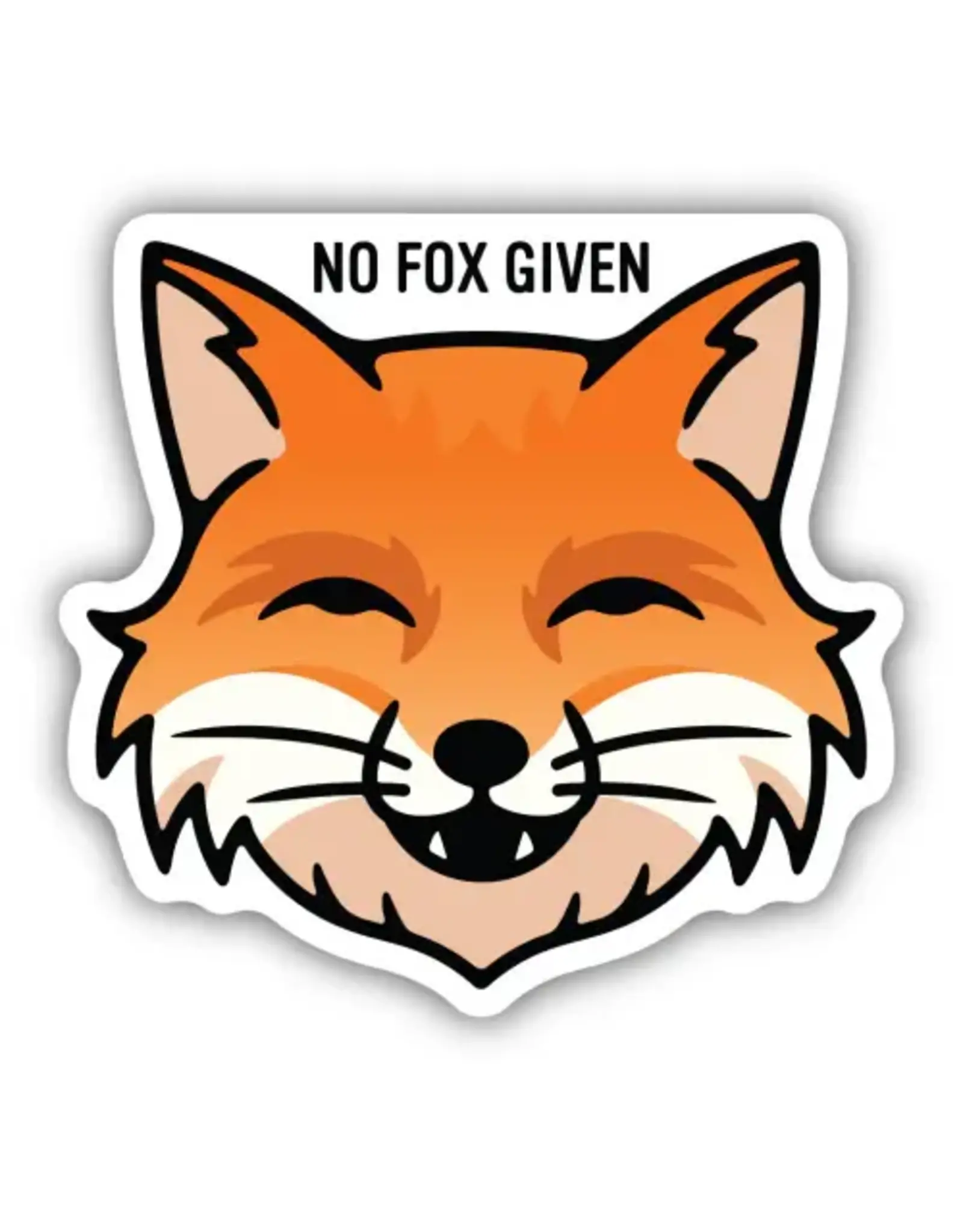 Stickers Northwest No Fox Given Fox Face Sticker