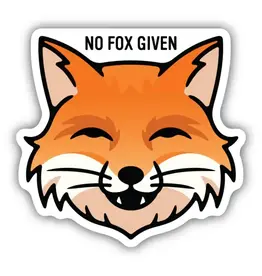 Stickers Northwest No Fox Given Fox Face Sticker