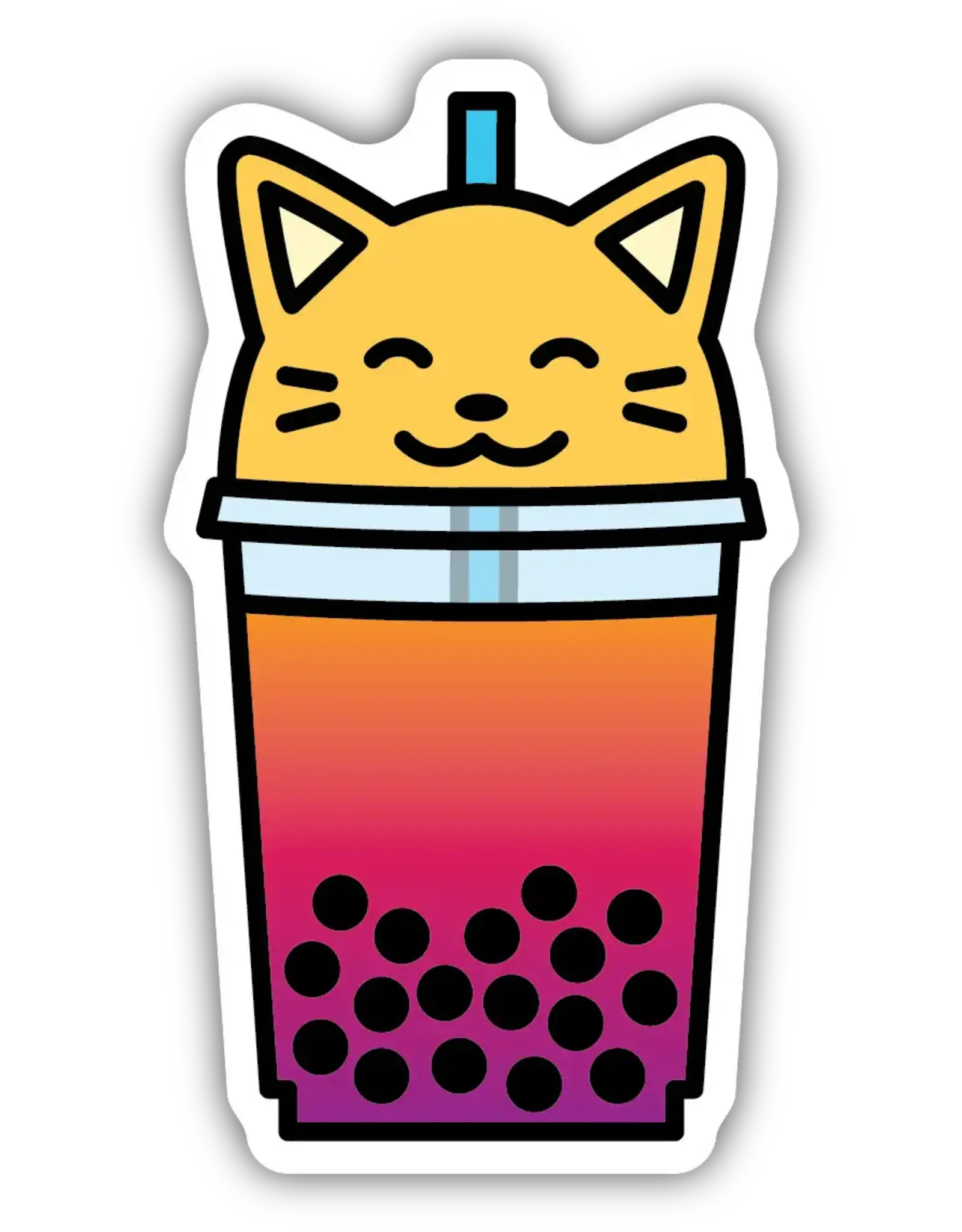 Stickers Northwest Cat Boba Sticker
