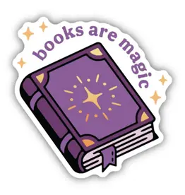 Stickers Northwest Books Are Magic Sticker