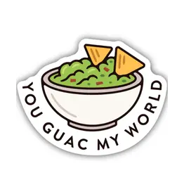 Stickers Northwest You Guac My World Guacamole Sticker