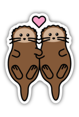 Stickers Northwest Sea Otter Duo Sticker