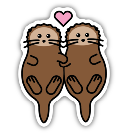 Stickers Northwest Sea Otter Duo Sticker