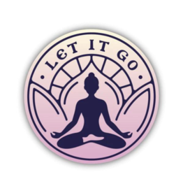 Stickers Northwest Let It Go Yoga Badge Sticker