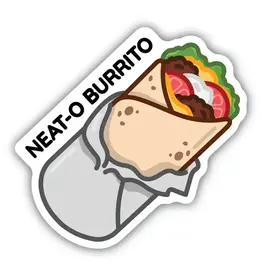 Stickers Northwest Neato Burrito Sticker