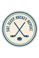 Stickers Northwest Eat. Sleep. Hockey. Repeat. Sticker