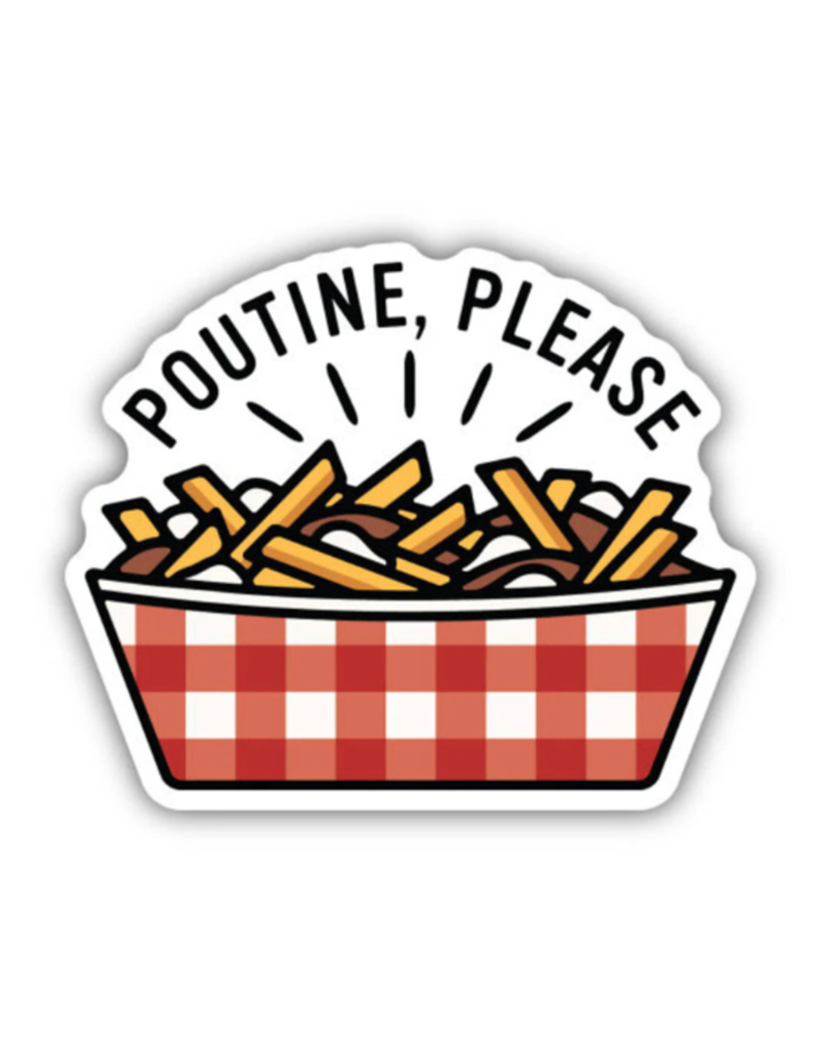 Stickers Northwest Poutine Please Sticker