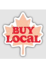 Stickers Northwest Buy Local Maple Leaf Sticker