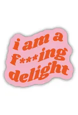 Stickers Northwest I Am A F'ing Delight Sticker