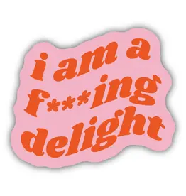 Stickers Northwest I Am A F'ing Delight Sticker