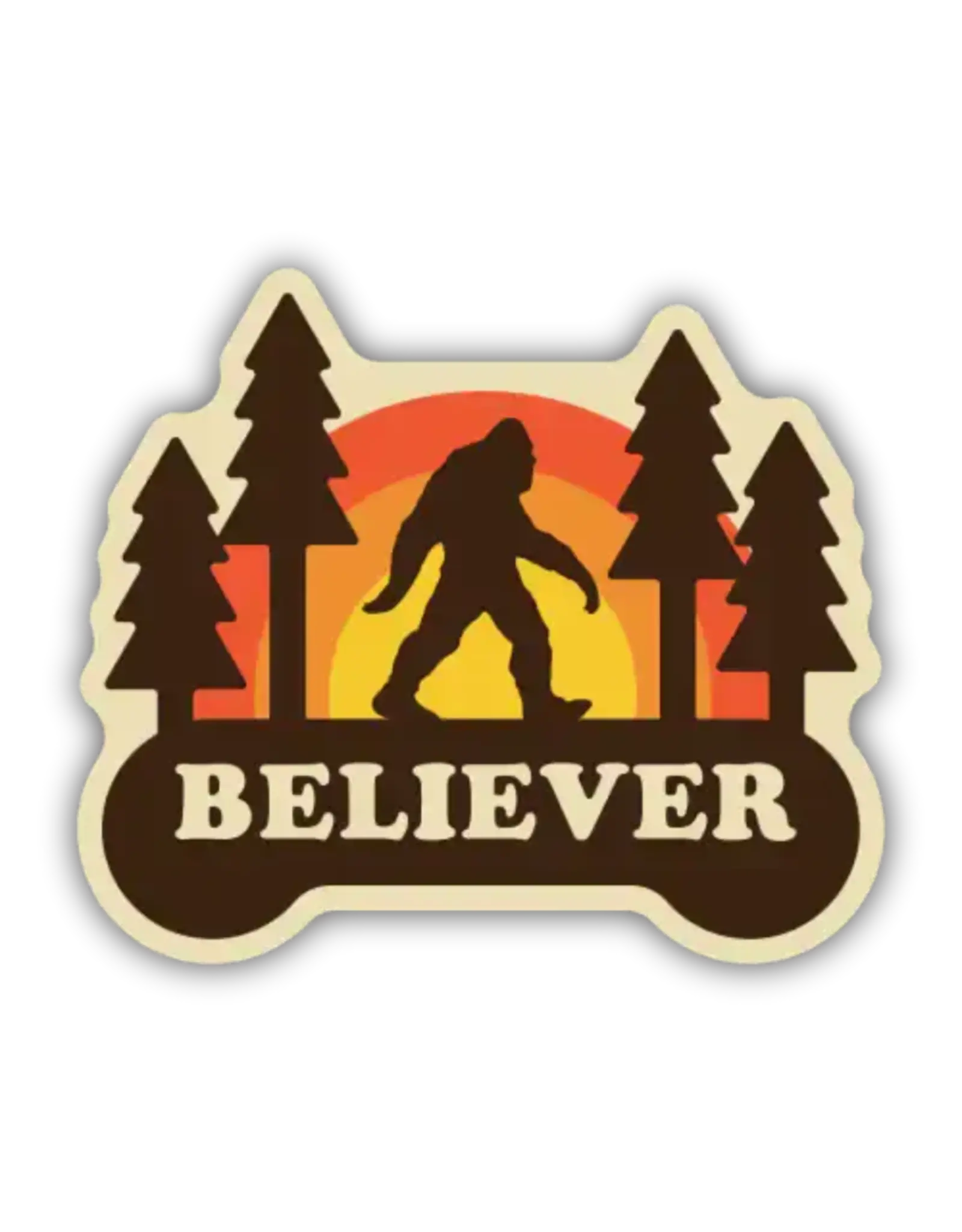 Stickers Northwest Sasquatch Believer Sticker