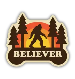 Stickers Northwest Sasquatch Believer Sticker