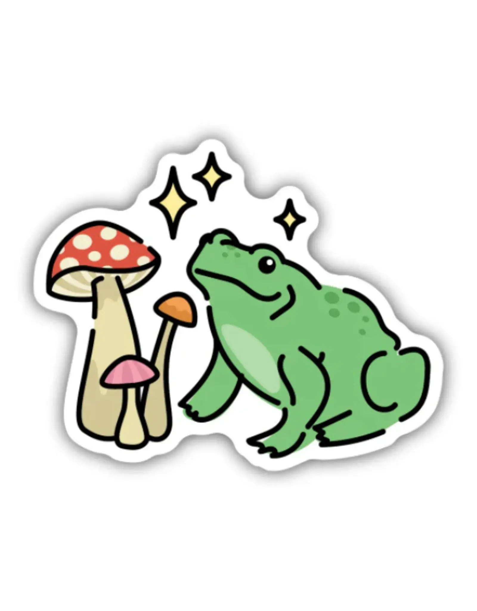 Stickers Northwest Mushroom Frog Sticker