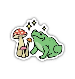 Stickers Northwest Mushroom Frog Sticker