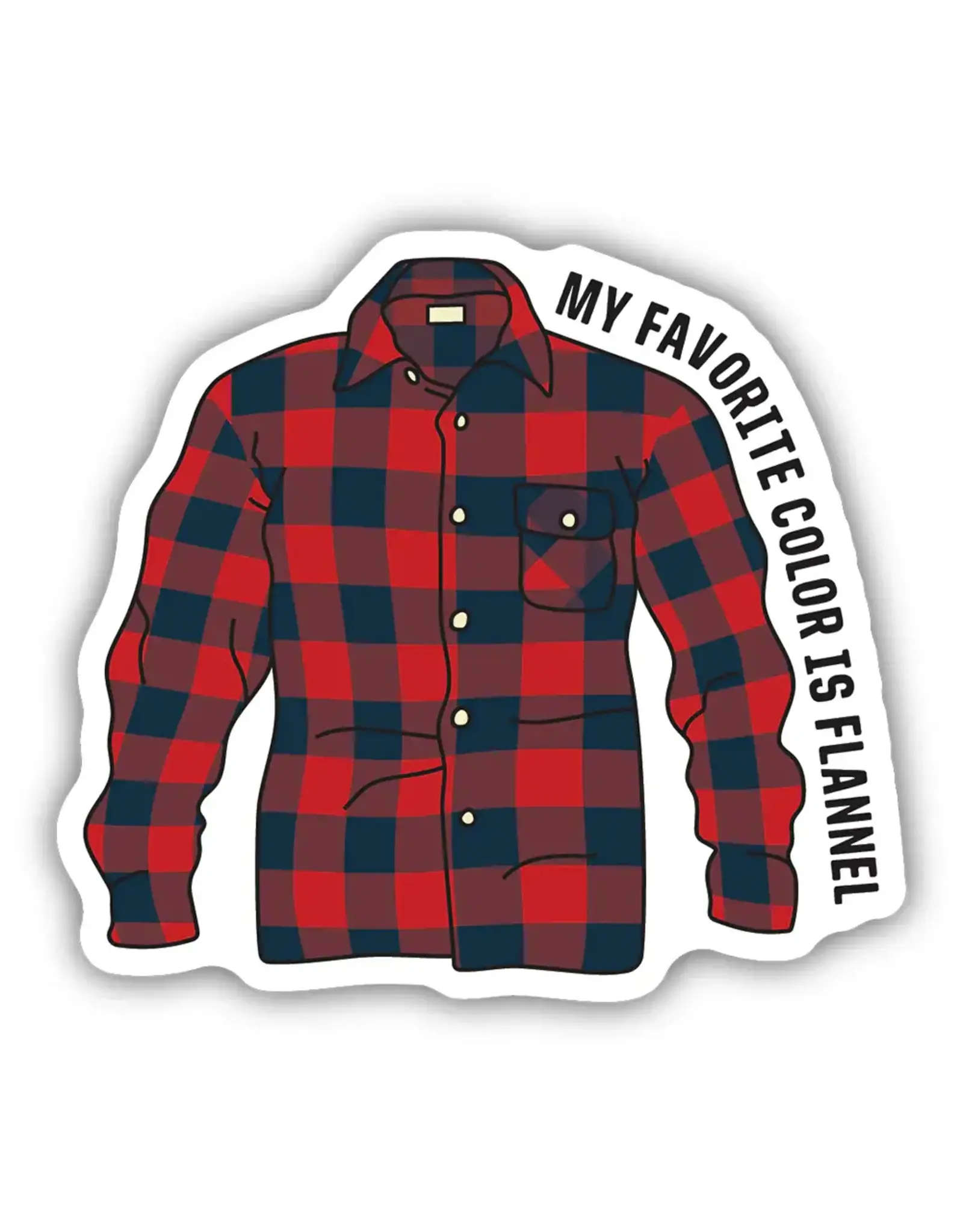 Stickers Northwest Plaid Flannel Sticker