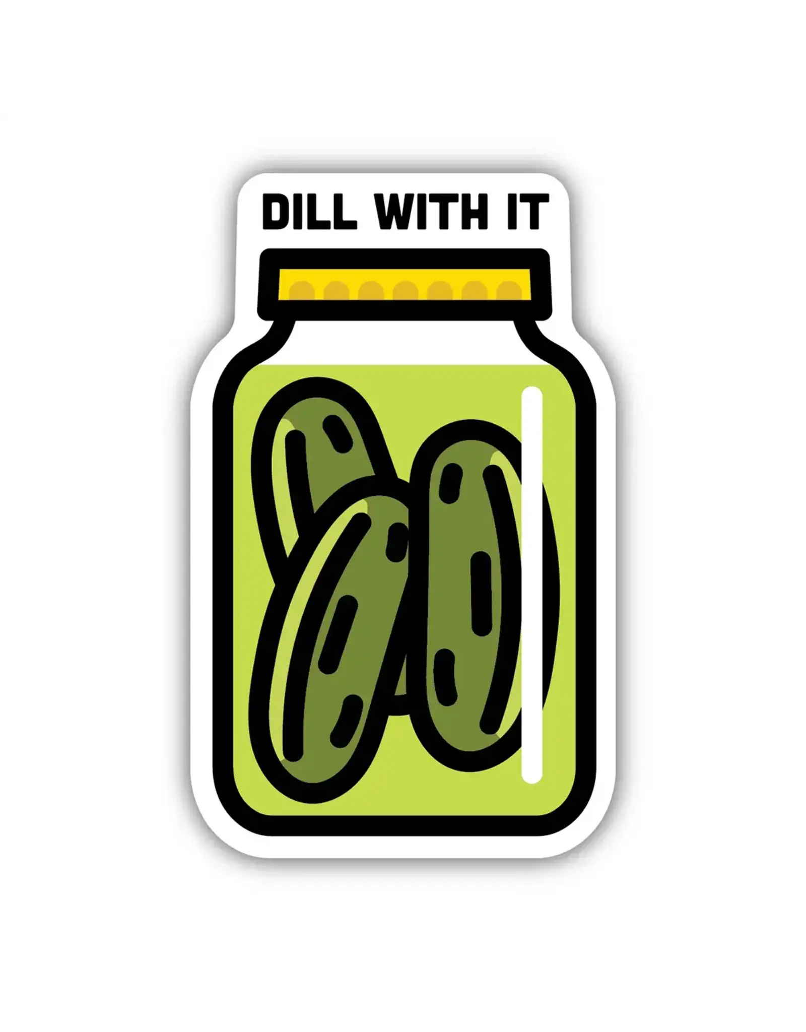 Stickers Northwest Dill With It Pickle Jar Sticker