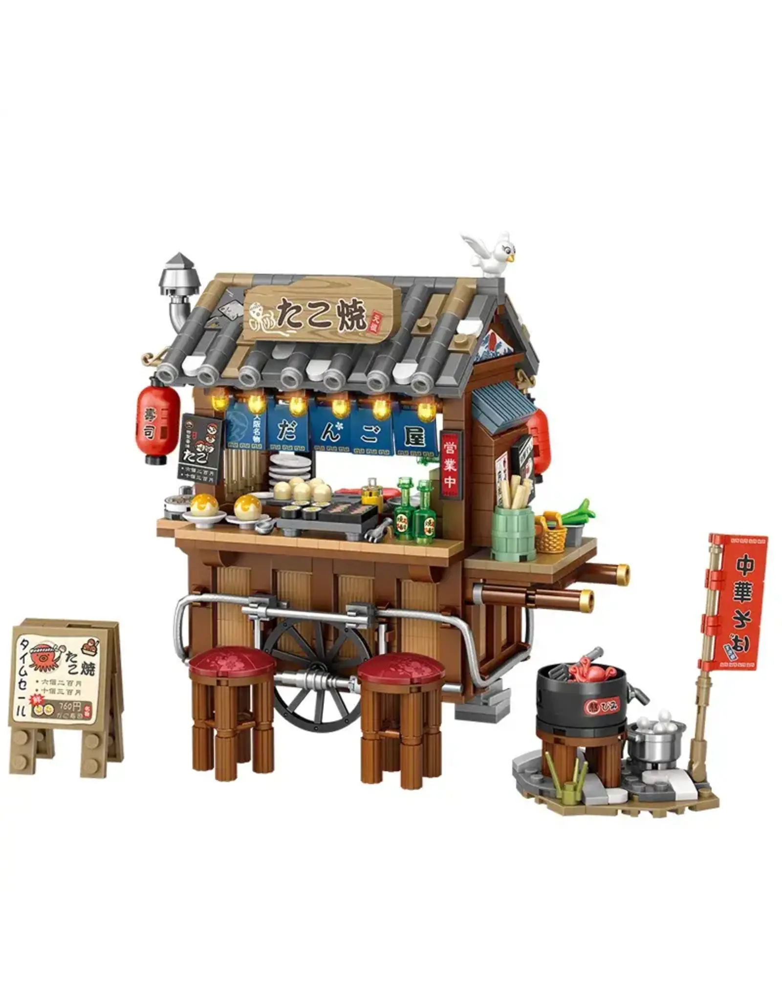 LOZ Japanese Takoyaki Mini Block Set