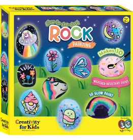 Creativity For Kids Glow in the Dark Rock Painting Kit