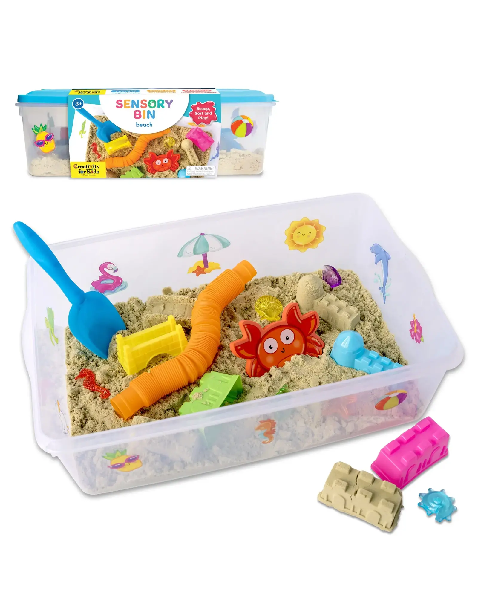 Creativity For Kids Sensory Bin Beach