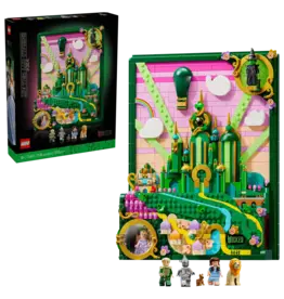 Lego Emerald City Wall Art