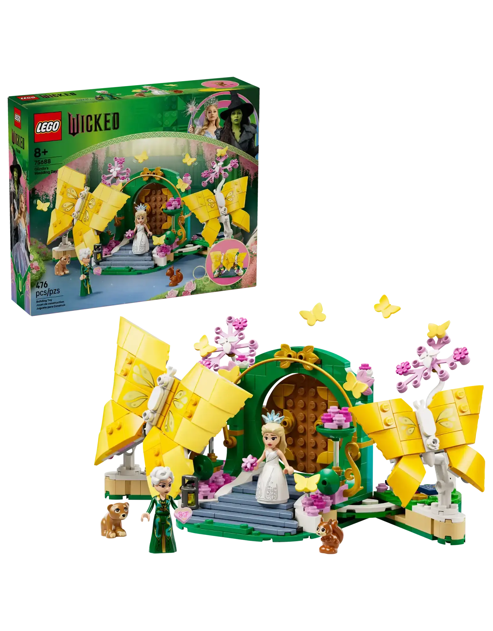 Lego Glinda's Wedding Day