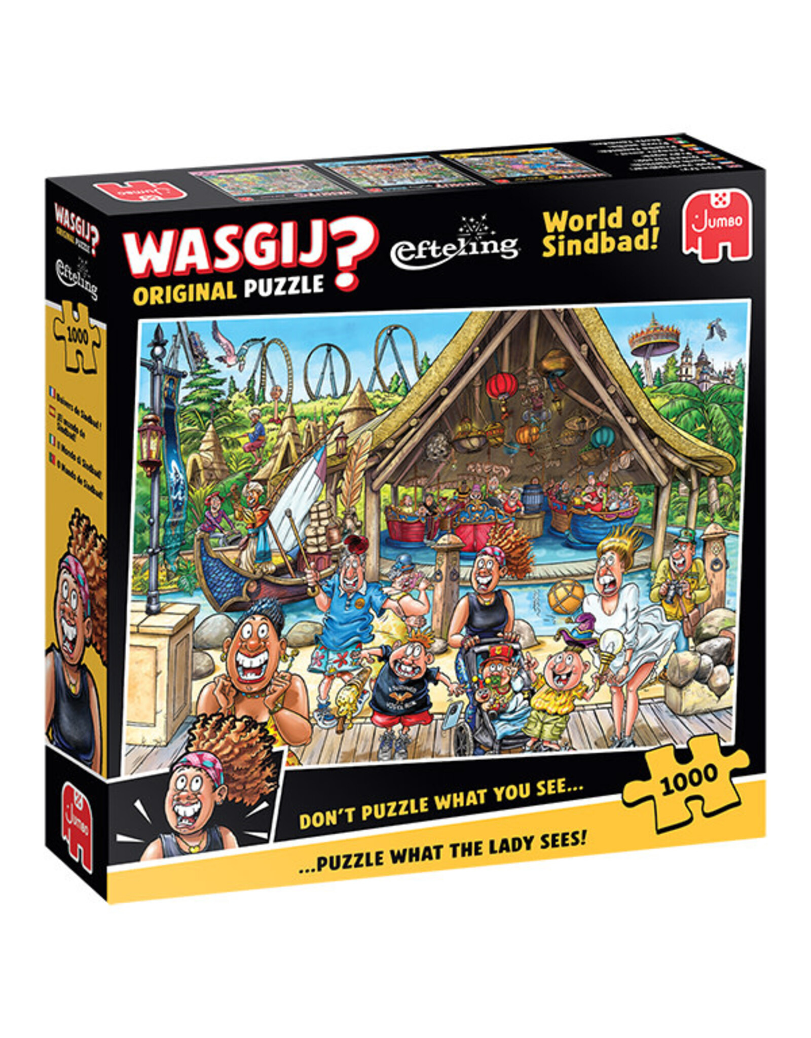 Jumbo Wasgij Original Efteling - World of Sindbad! 1000pc