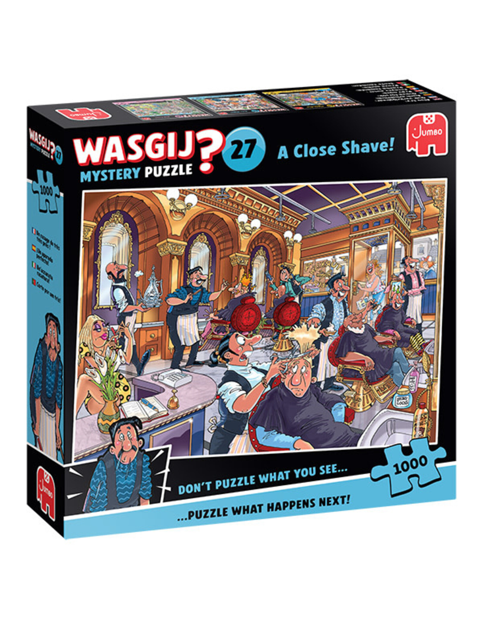 Jumbo Wasgij Mystery #27 - A Close Shave! 1000pc