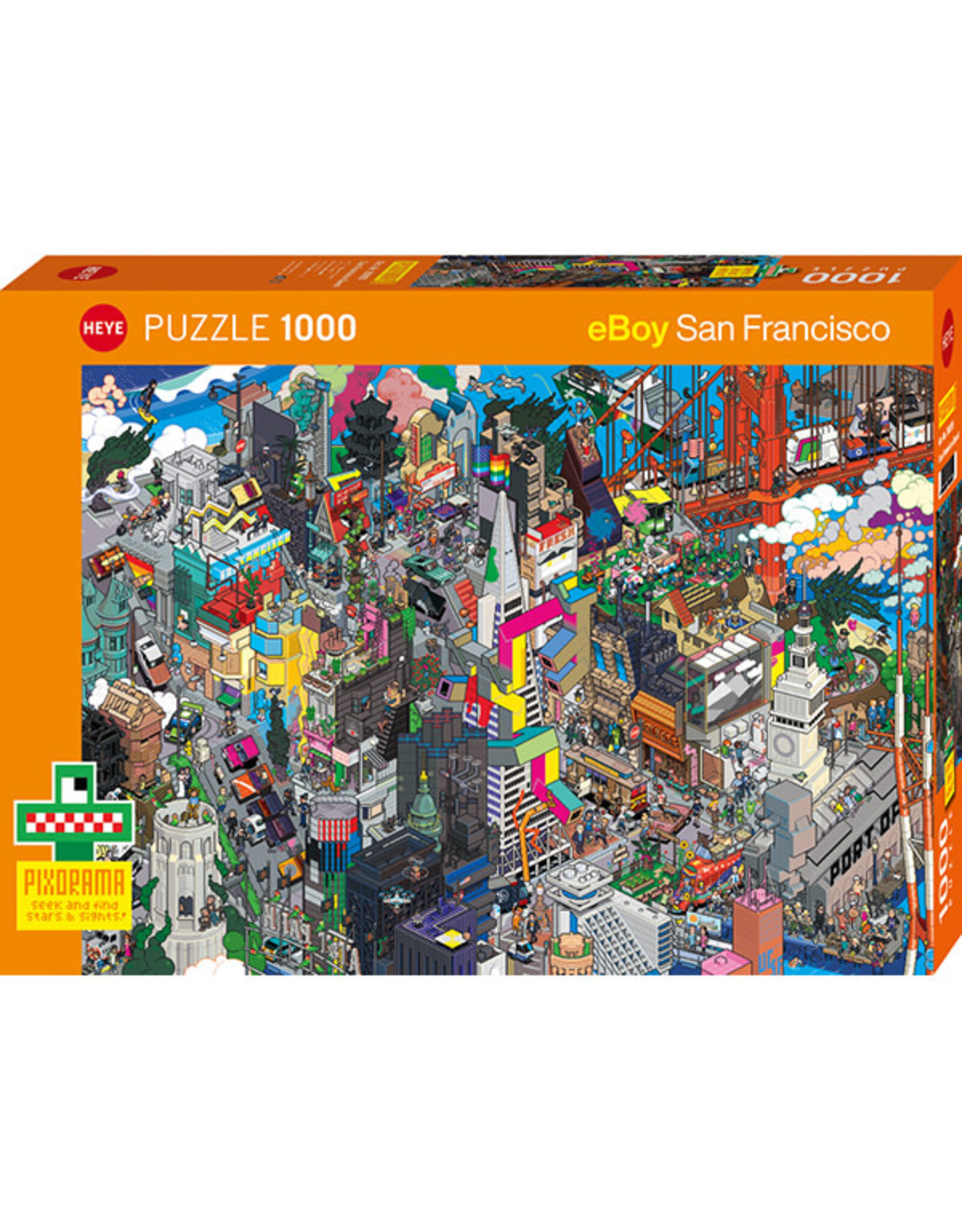 Heye San Francisco Quest, Pixorama 1000pc