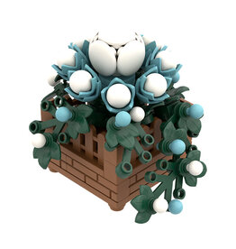 BRIXIES Plus Mini - Azure blossom