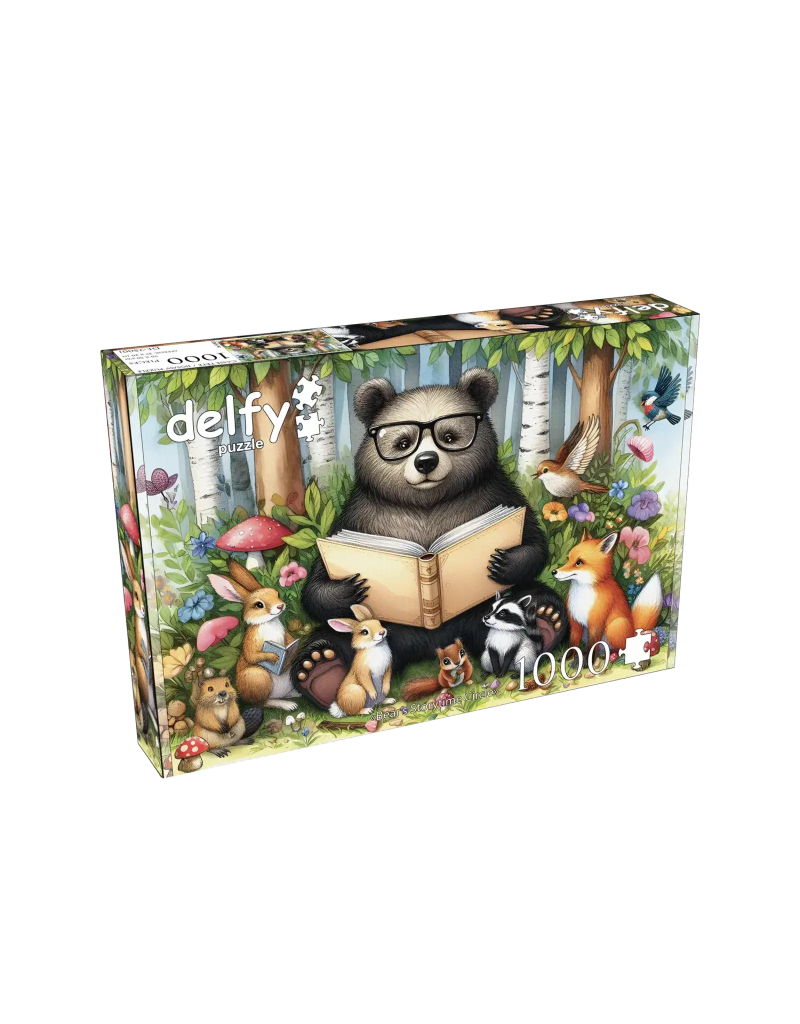 Delfy Bear's Storytime Circle 1000pc