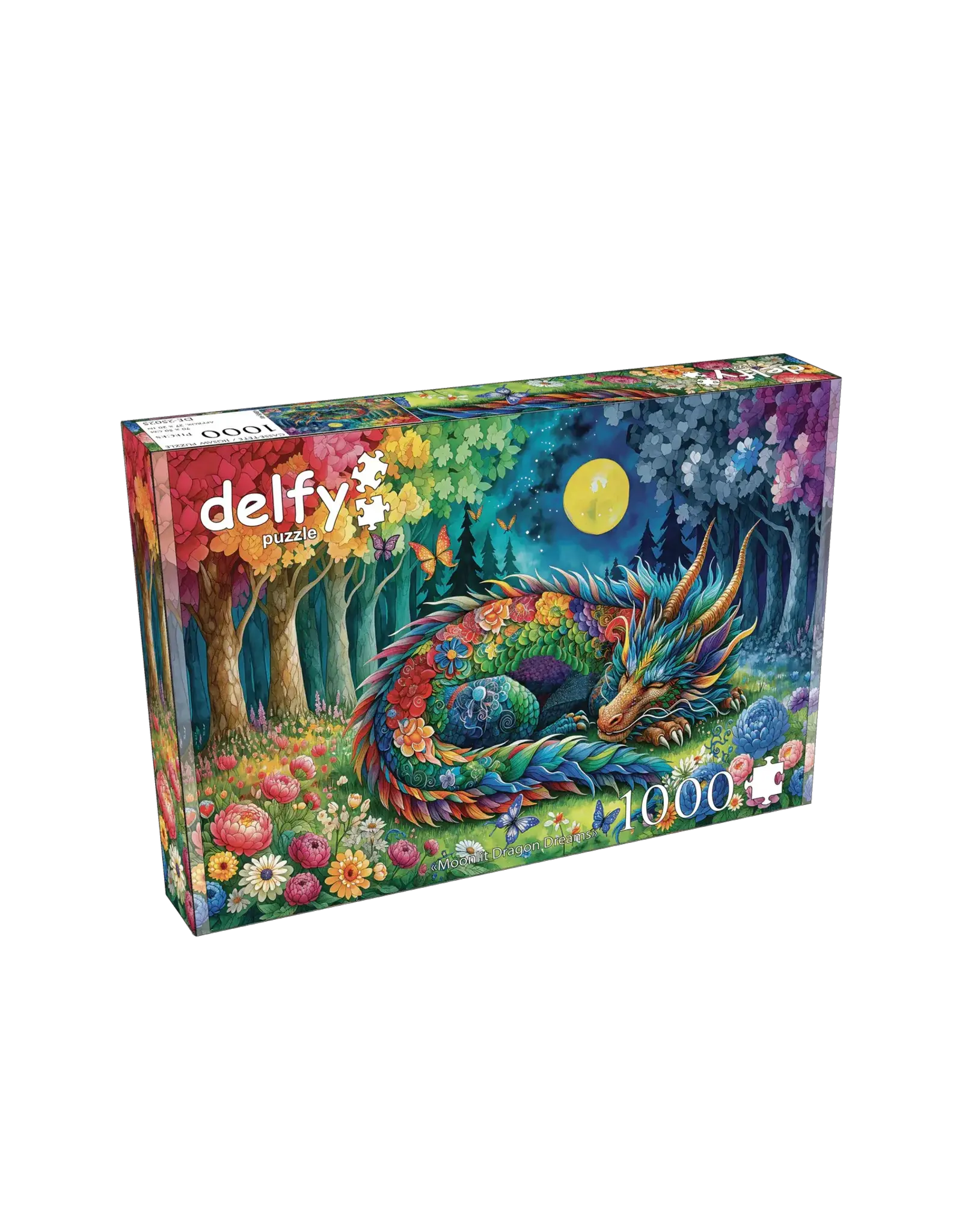 Delfy Moonlit Dragon Dreams 1000pc