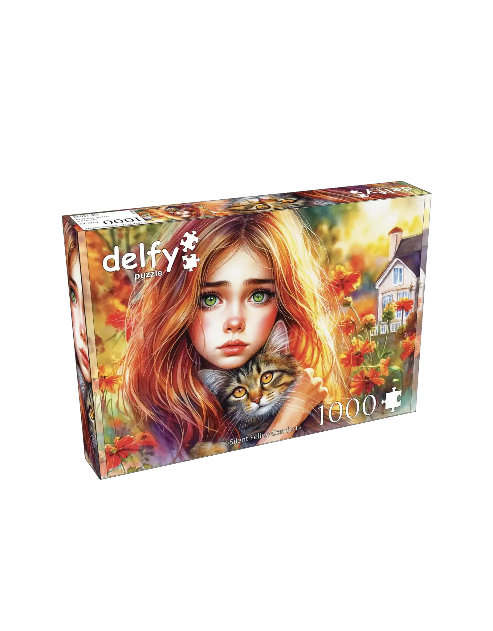 Delfy Silent Feline Comfort 1000pc