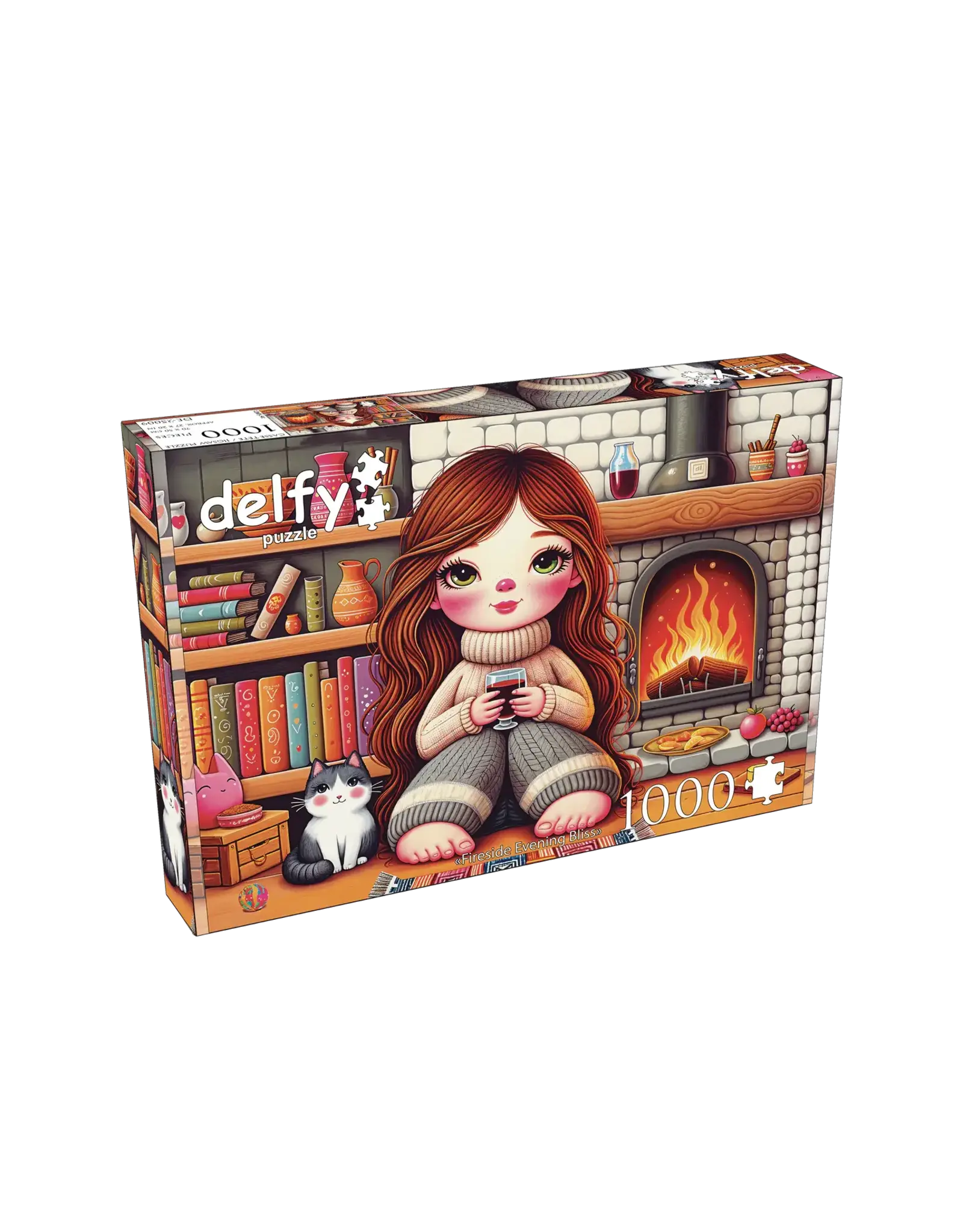 Delfy Fireside Evening Bliss 1000pc