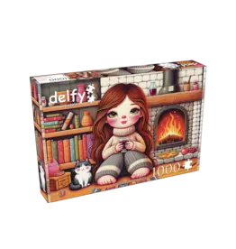 Delfy Fireside Evening Bliss 1000pc