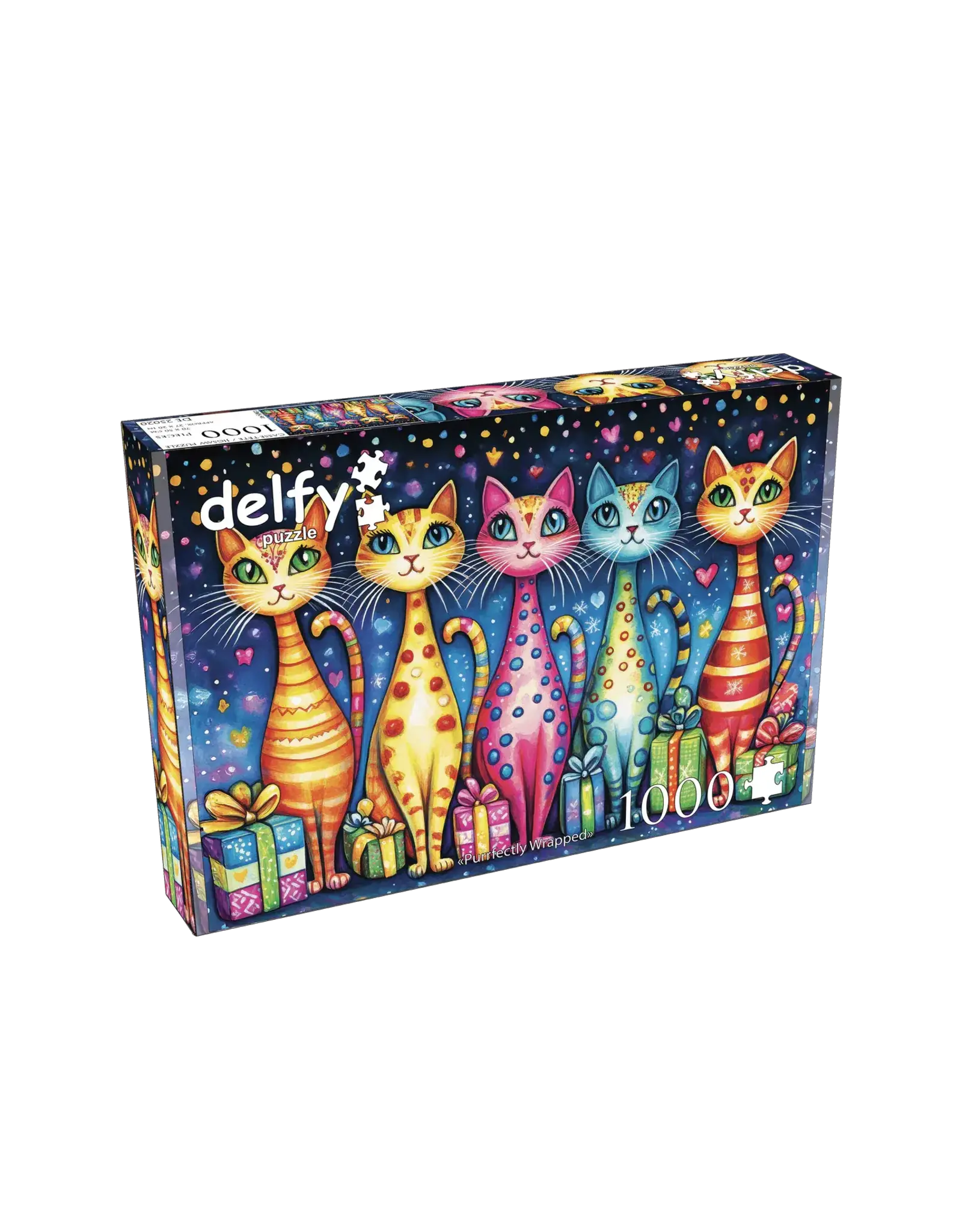 Delfy Purrfectly Wrapped 1000pc