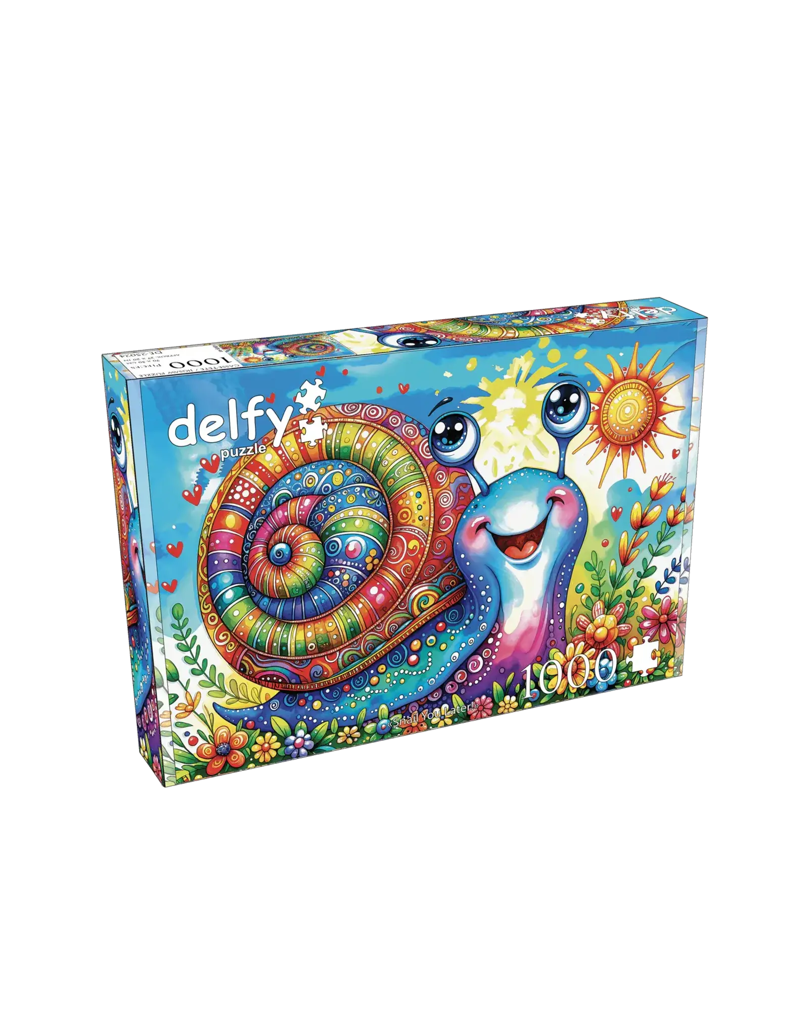 Delfy Snail You Later 1000pc