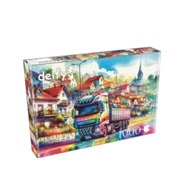 Delfy Rolling Through Colors 1000pc
