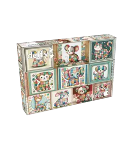 Delfy Patchwork Animal Parade 1000pc