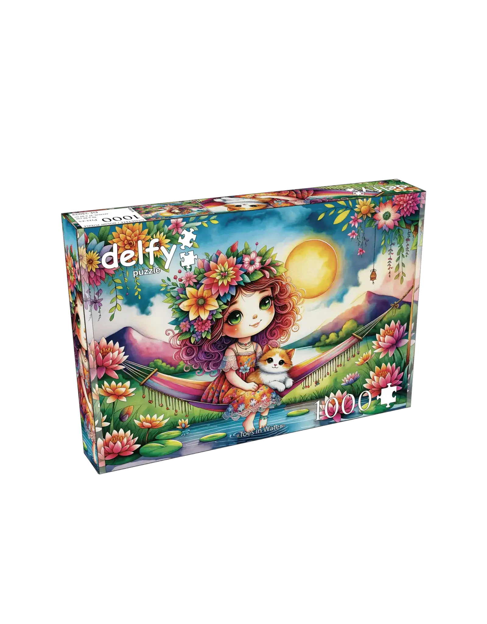 Delfy Toes In Water 1000pc