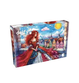 Delfy Looking Beyond Rooftops 1000pc
