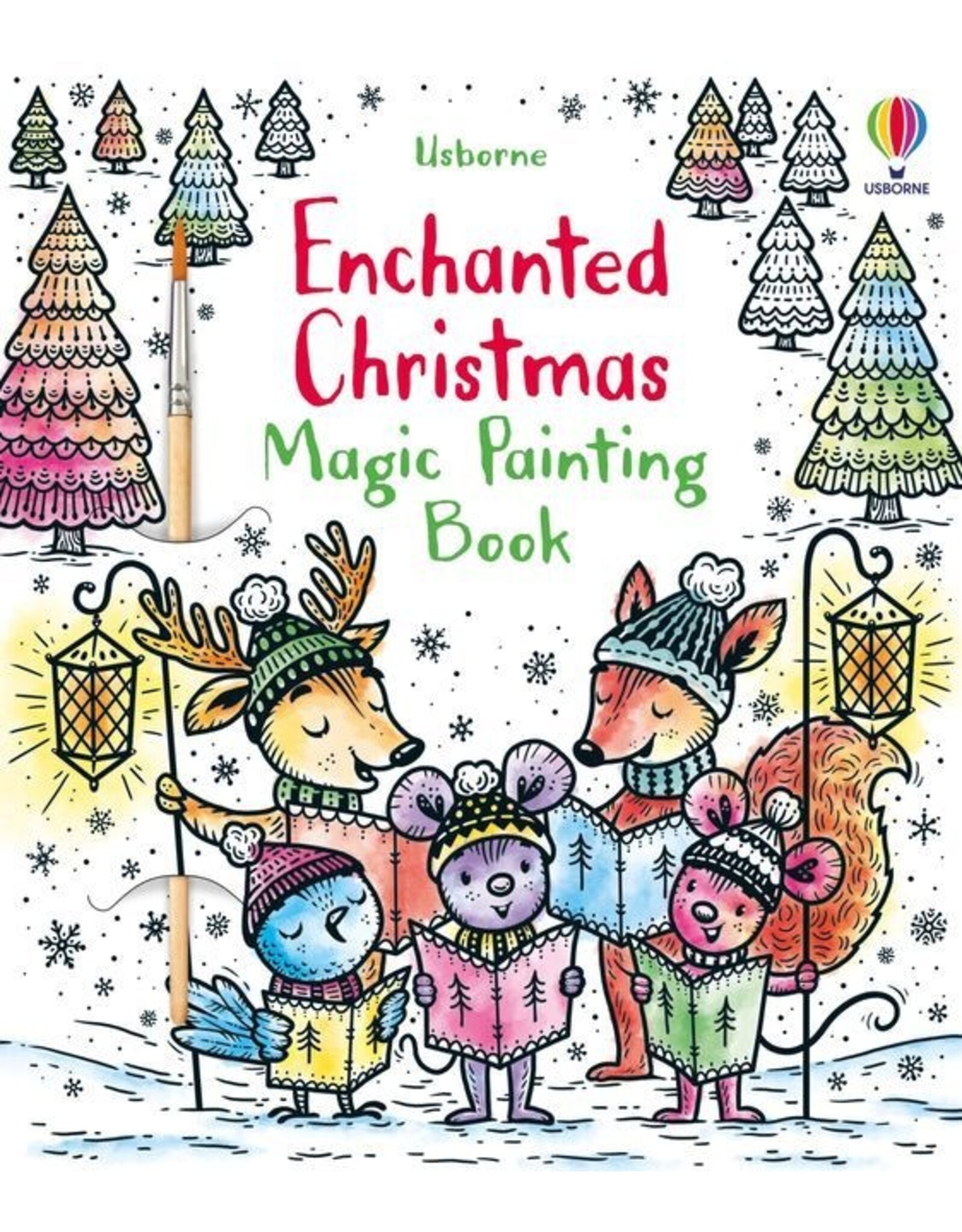 Usborne Enchanted Christmas Magic Painting Book