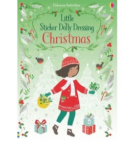 Usborne Little Sticker Dolly Dressing: Christmas