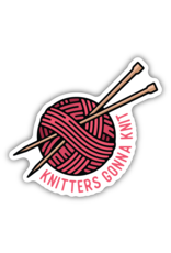 Stickers Northwest Knitters Gonna Knit Yarn Sticker
