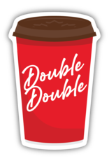 Stickers Northwest Double Double Coffee Cup Sticker