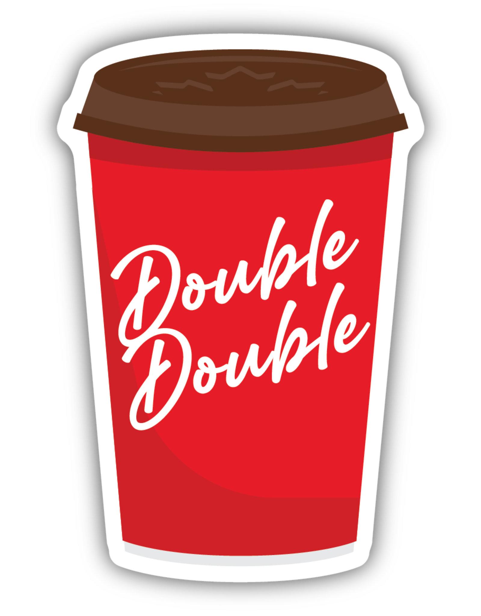 Stickers Northwest Double Double Coffee Cup Sticker
