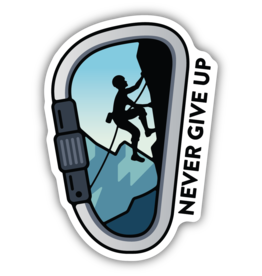 Stickers Northwest Never Give Up Climber Sticker