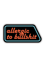 Stickers Northwest Allergic to Bullshit Neon Sticker
