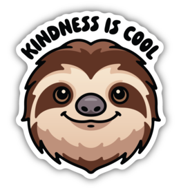 Stickers Northwest Kindness Is Cool Sloth Sticker
