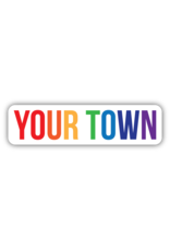 Stickers Northwest Kamloops British Columbia Rainbow Sticker